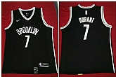 Nets 7 Kevin Durant Black Nike Swingman Jersey,baseball caps,new era cap wholesale,wholesale hats